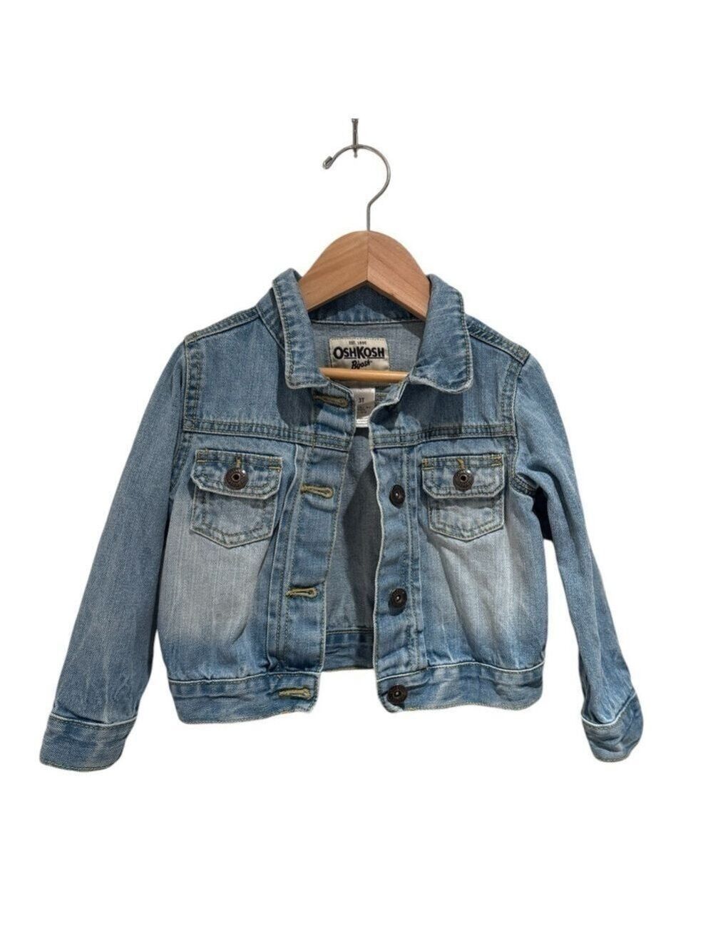 OSHKOSH blue denim jacket - size 3